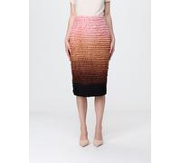 ELISABETTA FRANCHI Shaded Polyester Pencil Skirt - Size: 44 - female