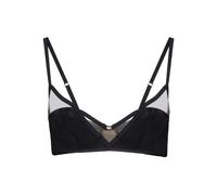 Elisabetta Franchi sheer panelled bralette - Black 42-44