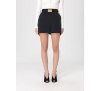 ELISABETTA FRANCHI Shorts Woman color Black - Size: 46 - female