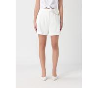 ELISABETTA FRANCHI Shorts Woman color White - Size: 46 - female