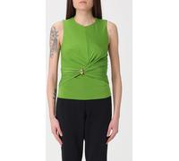 ELISABETTA FRANCHI Top Woman color Green - Size: 44 - female