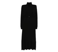 Elisabetta Franchi turtleneck ribbed dress - Black 38-40-42-44
