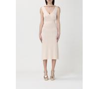 ELISABETTA FRANCHI Viscose Dress With Jewel Detail - Size: 40 - female