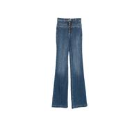 Elisabetta Franchi zip-detail bootcut denim jeans - Blue 25-26-27-28-29-30-31
