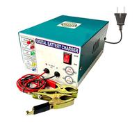 ELISBURRY 5 AMP Heavy Duty Volt Amp Battery Charger for Car & Bike - Auto Cut, Compatible with 4AH to 220AH Batteries, Perfect as a Reliable Car and Bike Battery Charger 12V