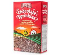 Elisha Belgian Kosher Chocolate Vermicelli 400g - Hagel Topping for Cakes, Desserts, Ice Cream