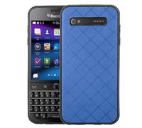 ELISORLI Compatible with Women Men BlackBerry Classic Q20 case Rugged Thin Slim Cell Accessories Anti-Slip Fit Rubber TPU Mobile Phone Silicone Soft Shockproof Bumper Cover for SQC100 Women Men Blue