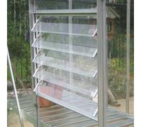 Elite 5 Blade Manual Colour Louvre Vent - Stone