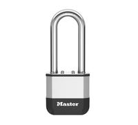 Elite™ 52mm Laminated Padlock, 64mm Long Boron Shackle, 2 Keys