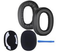 Elite 85h Ear Cushions Replacement for Jabra Elite 85h Wireless Noise Canceling Headphone Ear Pads Protein Leather Earpad Cups Cover with Memory Foam