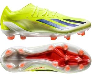 Elite Adult Soccer Cleats X Crazyfast FG by adidas, Team Solar Yellow 2/Core Black/Cloud White, 7.5