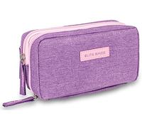 ELITE BAGS Diabetic Isothermal Bag Case | Diabetic Mass | Colour: Purple | for Insulin and Glycometer Feathers