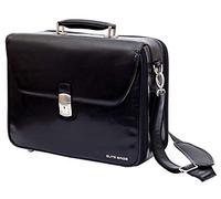 Elite Bags, Doctor's, Medical Visit case,Leather case,Black