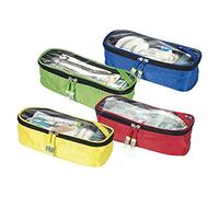Elite Bags, Set of 4 Coloured Fans - Coloured Bags - Blue, Red, Green and Yellow