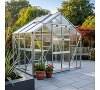 Elite Belmont 8x6 Greenhouse Package - Navy Powder Coated