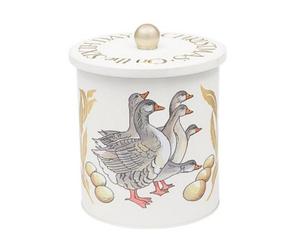 Elite Biscuit Barrel: Emma Bridgewater 6 Geese A Laying Biscuit Barrel