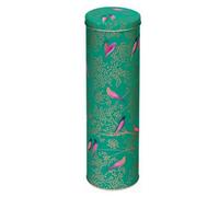 Elite Biscuit Tin: 30Cm X 10Cm Sara Miller, Green Birds Extra Tall Tin