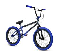 Elite BMX Bikes in 20" & 16" - These Freestyle Trick BMX Bicycles Come in Two Different Models, Stealth (20" BMX) & Pee-Wee (16" BMX) (20", Black Blue)