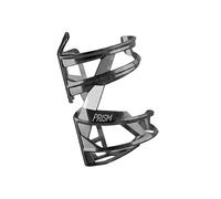 Elite Bottle Cage Prism Right, Black / Logo White