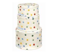 Elite Cake Tin Set: Set Of 3 Emma Bridgewater Cake Tins, Polka Dot, Round