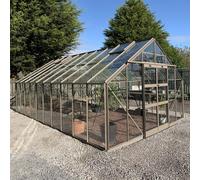 Elite Classique 12x20 Greenhouse - Graphite Powder Coated