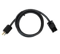 Elite Core PC14-MF-6 Stinger AC Power Extension Cable, 6' ft | Made in the USA | Lifetime Warranty