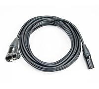 Elite Core Premium Studio-Grade Microphone Cable | Braided Shield, Quad Construction | Right-Angle | Neutrik Connectors | Hand Soldered | 10' ft | LIFETIME WARRANTY | CSM4-RAFN-10