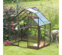 Elite Craftsman 6x4 Greenhouse - Brown Powder Coated