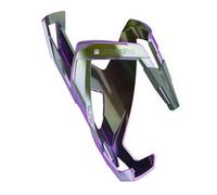 Elite Custom Race Plus Shiny Bottle Cage - Green / Violet