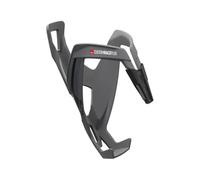 Elite Custom Race Plus Soft Touch Bottle Cage, Gray/Black Logo (Matte)
