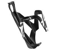 Elite Custom Race X Resin Bike Bottle Cage - Gloss Black/White