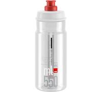 Elite Cycle Bicycle Bike Jet Biodegradable Bottle Clear / Red Logo - 550 ML