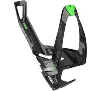 Elite Cannibal XC Bio Bottle Cage - Black / Green