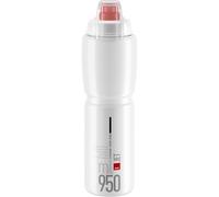 Elite Jet Plus 950ml Water Bottle One Size White / Red