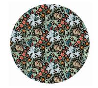 Elite Gift Boxes Arts & Crafts - Artichoke Tin Plate Painted Tin Enamel Plate - Picnic or Camping