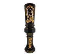 Elite Duck Calls Murder Acrylic Duck Call - Designed by 3X World Champion Brad Allen - Single or Double Reed - Mallard, Teal, Wood Duck, Gadwall, Pintail (MDR - Double Reed, Venom)
