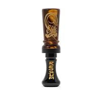 Elite Duck Calls Murder Acrylic Duck Call - Designed by 3X World Champion Brad Allen - Single or Double Reed - Mallard, Teal, Wood Duck, Gadwall, Pintail (Murder - Single Reed, Brown Pearl)