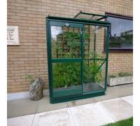 Elite Easygrow 2x4 Lean to Greenhouse - Green Powder Coated