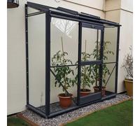Elite Easygrow 2x6 Lean to Greenhouse - Green Powder Coated