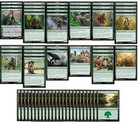 Elite Elf Deck - Mono Green - Modern & Pioneer Legal - Custom Built - Magic The Gathering - MTG - 60 Card!