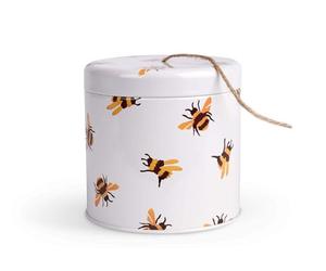 Elite Emma Bridgewater Bee String in a Tin for Gardeners (filled with string) 110(d) x 110mm