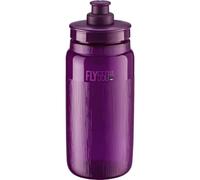 Elite Fly Lightweight Cycling Bottle - Purple, 550ml / 0.5L Water Bidon Flask Drinking Drink Bicycle Cycle Biking Bike Road Racing Race Gym Triathlon Time Trial Super Ultralight Corsa Fit Cage
