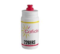 ELITE Fly Team Water Bottle 2025 - Cofidis - 550ml - Official WorldTour Team Edition Cycling Bottle - Lightweight & BPA-Free - For Road Bike, MTB & Gravel Cycling