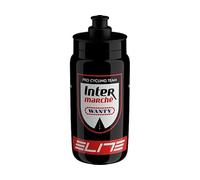 ELITE Fly Team Water Bottle 2025 - Intermarché-Wanty - 550ml - Official WorldTour Team Edition Cycling Bottle - Lightweight & BPA-Free - For Road Bike, MTB & Gravel Cycling