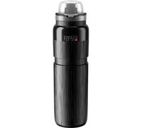 Elite Fly Tex MTB Bicycle Water Bottle, Black 950ml (Ultra Lightweight with Cap)