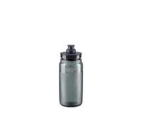 ELITE Fly Tex Water Bottle Clear Smoke - Insulated Cycling Bottle with Thermal Protection - Lightweight & BPA-Free - 550ml - For Road Bike, MTB & Gravel Cycling