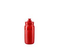 ELITE Fly Tex Water Bottle Red - Insulated Cycling Bottle with Thermal Protection - Lightweight & BPA-Free - 550ml - For Road Bike, MTB & Gravel Cycling