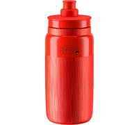 ELITE Fly Tex Water Bottle Red - Insulated Cycling Bottle with Thermal Protection - Lightweight & BPA-Free - 550ml - For Road Bike, MTB & Gravel Cycling