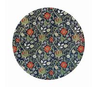Elite Gift Boxes Arts & Crafts - Lily Tin Plate Painted Tin Enamel Plate - Picnic or Camping