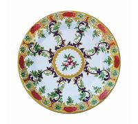 Elite Gift Boxes Ashomlean - Worcester Vine & Berries Plate Plate Painted Tin Enamel Plate - Picnic or Camping